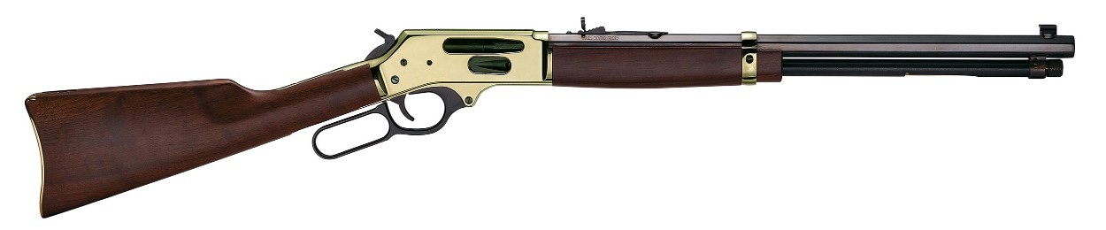 HENRY BRASS LEVER ACTION .30-30 WIN LARGE LOOP 5RD 20IN BARREL H009BGL - Win Repeating Arms Promotion